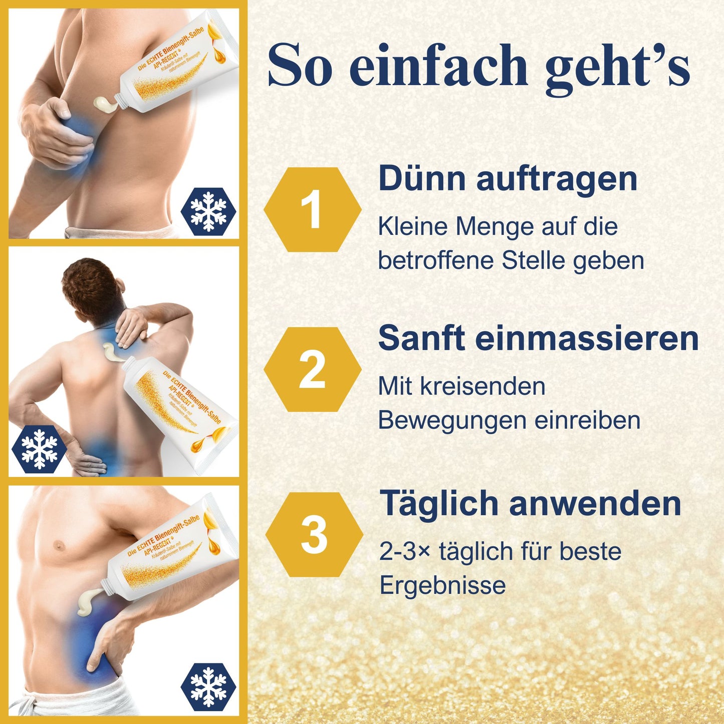 Bienengift-Salbe KÜHLEND