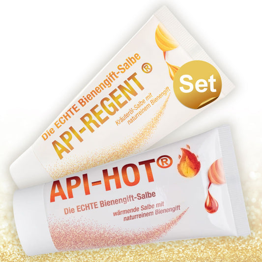 Set Hot & Cold: Bienengift-Salbe WÄRMEND und KÜHLEND